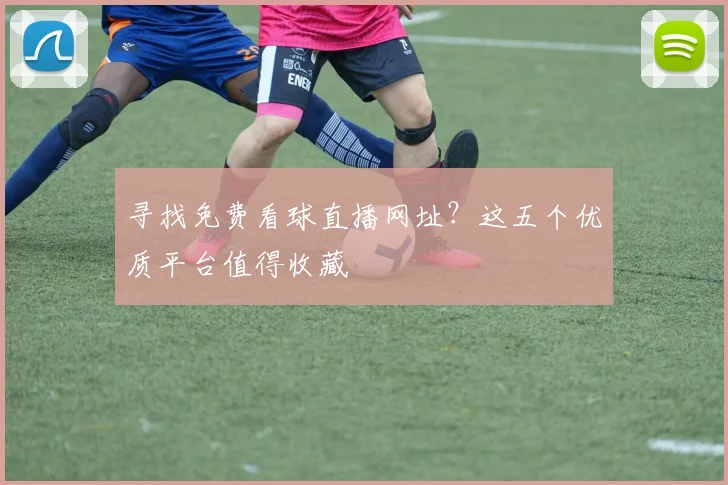 寻找免费看球直播网址？这五个优质平台值得收藏
