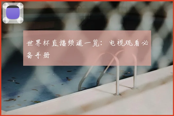 世界杯直播频道一览：电视观看必备手册